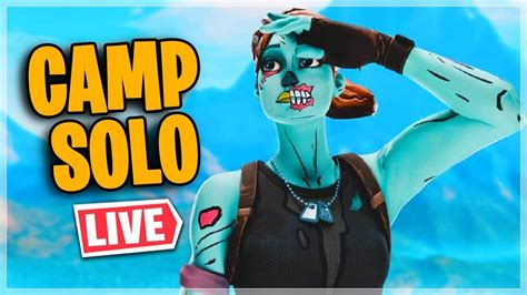 Fortnite Ao Vivo Camp Solo Valendo Skins De Vbucks Ou Passe De