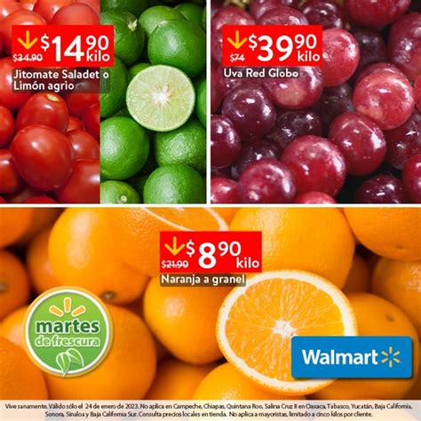 Ofertas Martes De Frescura Walmart De Enero