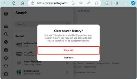 How To Clear Instagram Search Suggestions