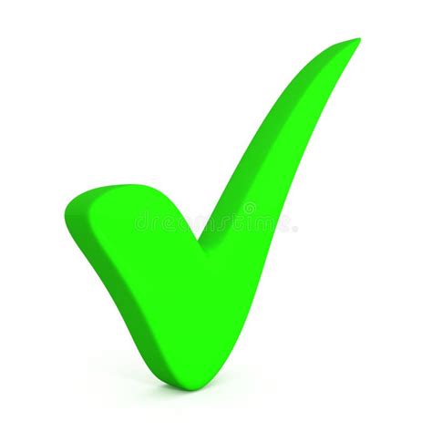 Green Check Mark Stock Illustration Illustration Of Choice 23512641