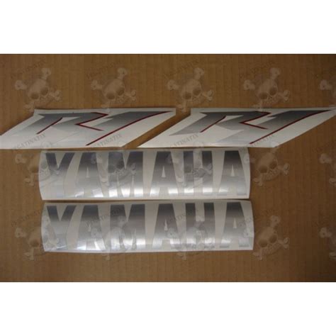 Yamaha Yzf R1 2007 Grey Version Sticker Set