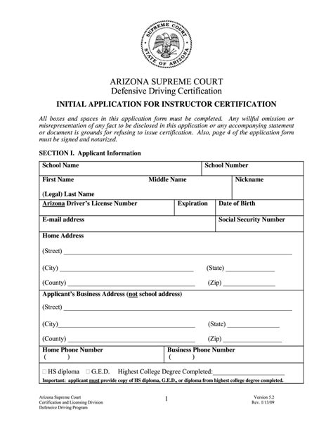 Defensive Driving Certificate Template