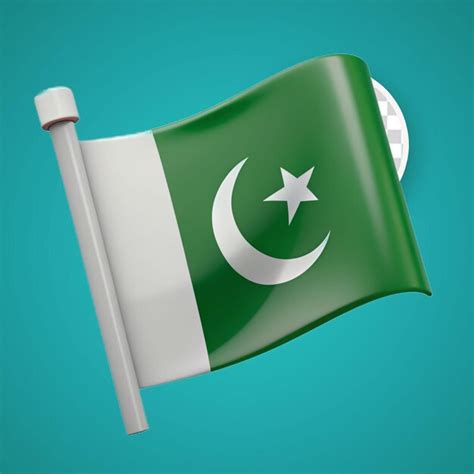 La Bandera De Pakist N Archivo Psd Premium