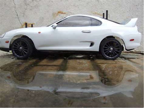 Toyota Supra Drift From Ranger Blue Showroom Drifting Tamiya