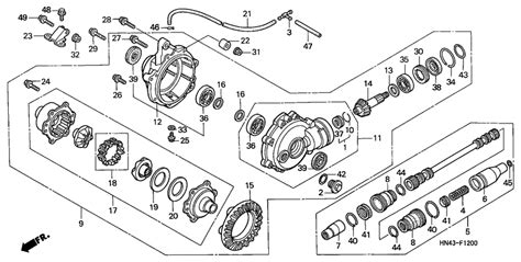 Front Final Gear For 2001 Honda Trx 350 Canada Sales Region