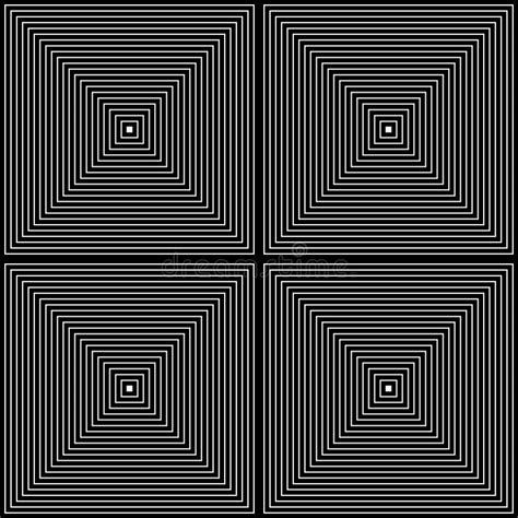 Optical Illusions Black And White Squares