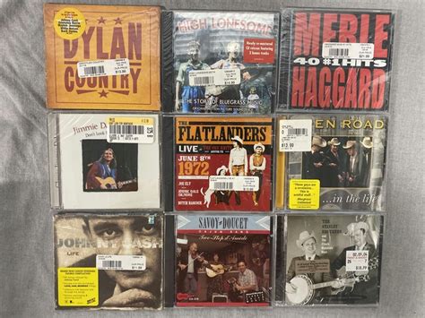 Collection Of Classic Country Cds25 Plus Including Merle Haggard