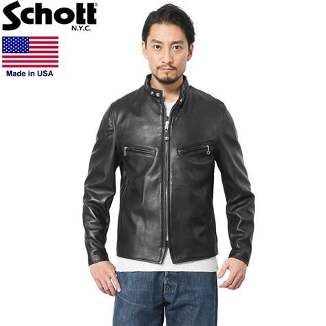 Schott Xx Cafe Racer Made In Usa