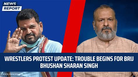 Wrestlers Protest Update Trouble Begins For Brij Bhushan Sharan Singh