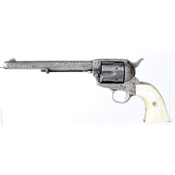 Engraved Colt SAA Revolver