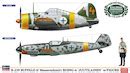 Hasegawa 2402439 B239 Buffalo And Messerschmitt BF109G 6 Ju