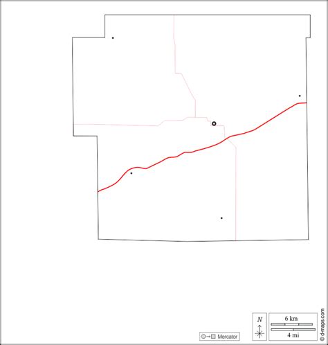 Condado De Bond Mapa Livre Mapa Em Branco Livre Mapa Livre Do Esbo O