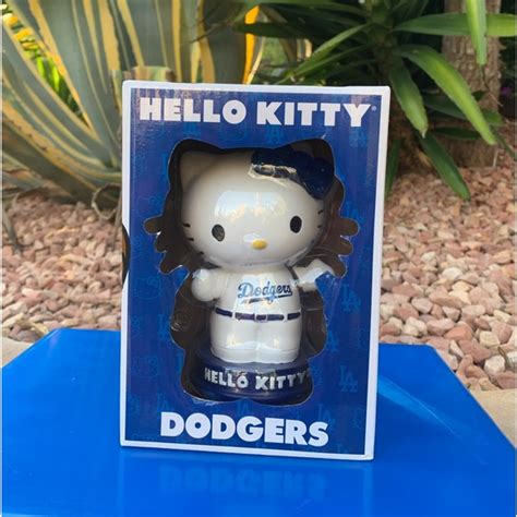 Sanrio Other 223 La Dodgers Collectible Blue And White Hello Kitty