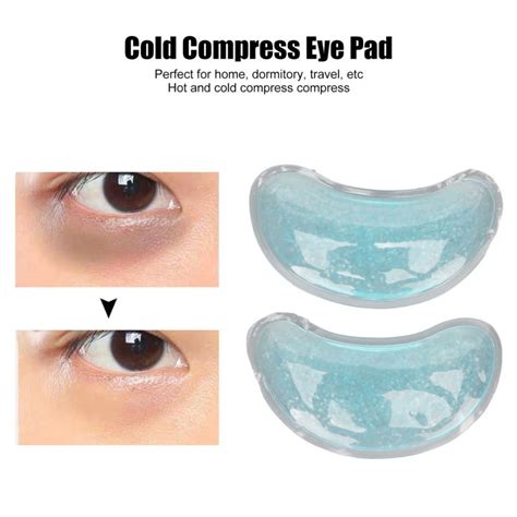 Philippine Stock Reusable Ice Gel Eye Pack Cooling Hot Cold Compress Gel Eye Pad For Eye Strain