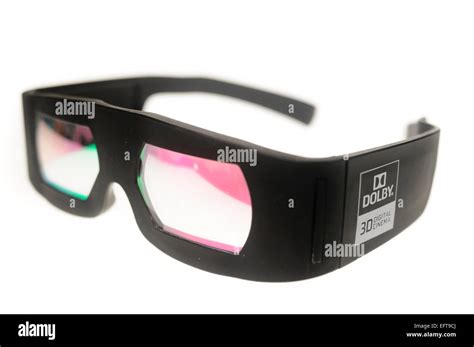 Dolby Digital Cinema 3d Glasses Stock Photo Alamy