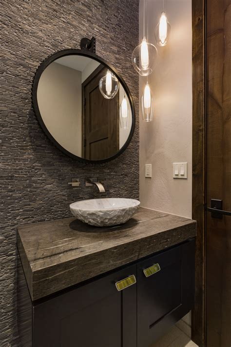 Contemporary Powder Room Sinks