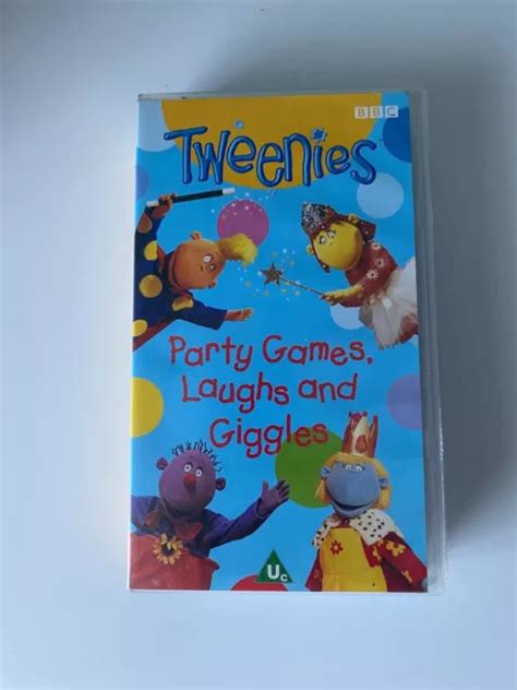 Tweenies Party Games Laughs And Giggles Vhs S 2000 Eur 9 38