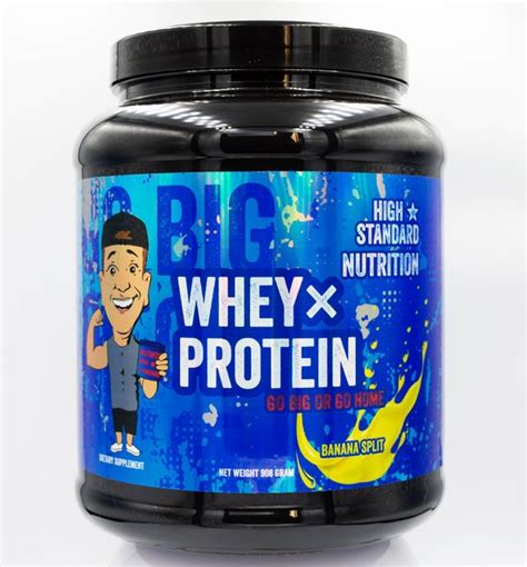 High Standard Nutrition Whey Protein Banana Split Eiwitshake