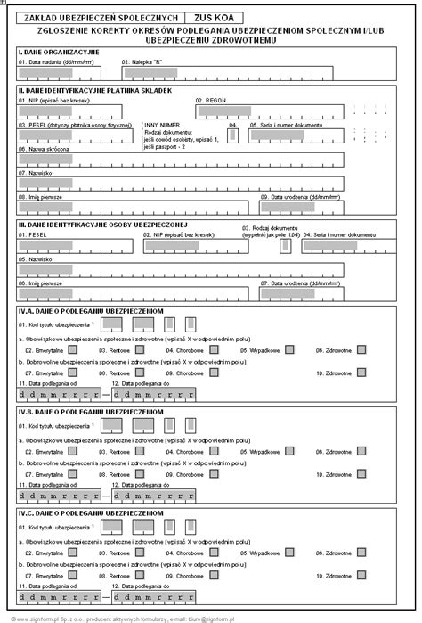 Aktywne Formularze Excel Word Adobe Signform