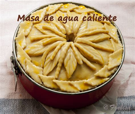 Masa De Agua Caliente Para Pastel De Carne Con Costra La Cocina De