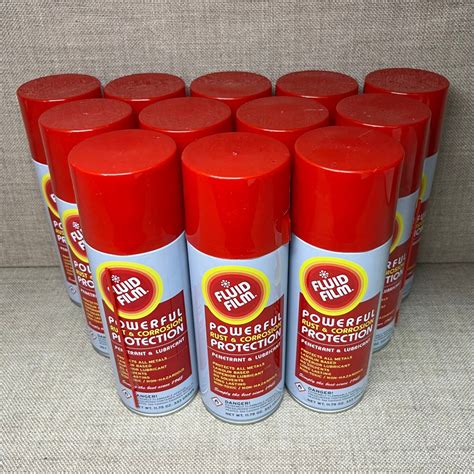 12 Fluid Film Undercoating Aerosols 11.75oz, Lubricating Rust Preventa – Warehouse9000