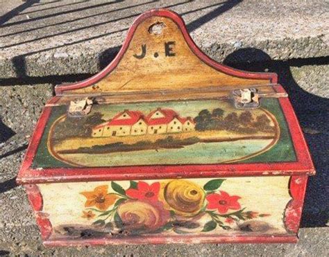 Blue Line Antiques Port Leyden New York Pennsylvania Wall Box