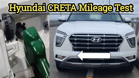 Hyundai Creta Petrol Mileage Test Creta Sx Mileage Test By Monuj