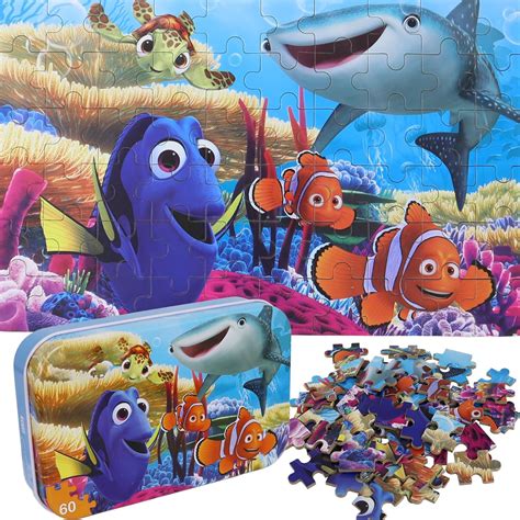 Buscando A Nemo Y Sus Amigos Rompecabezas De Piezas Para Ni Os De