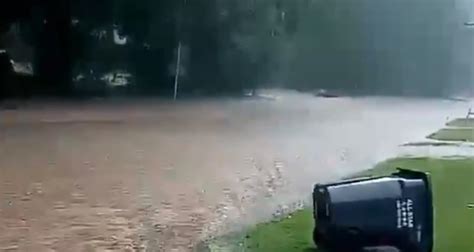 Video Shows Flash Flooding In Hernando Mississippi