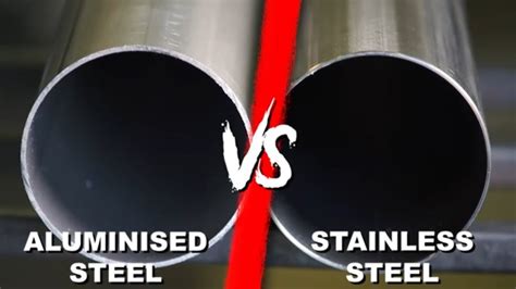 Aluminised Vs Stainless Steel Youtube