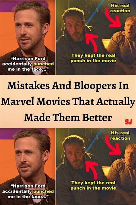 Mistakes and bloopers in marvel movies that actually made them better ...