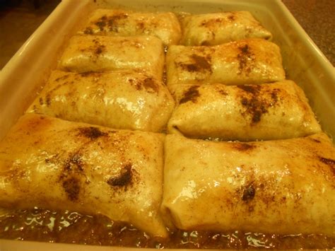 Baking Banquet Apple Andor Peach Enchiladas
