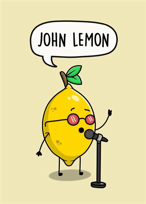 John Lemon Poster Picture Metal Print Paint By Lefd Designs Displate