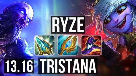 Ryze Vs Trist Mid 1213 1900 Games Legendary 12m Mastery