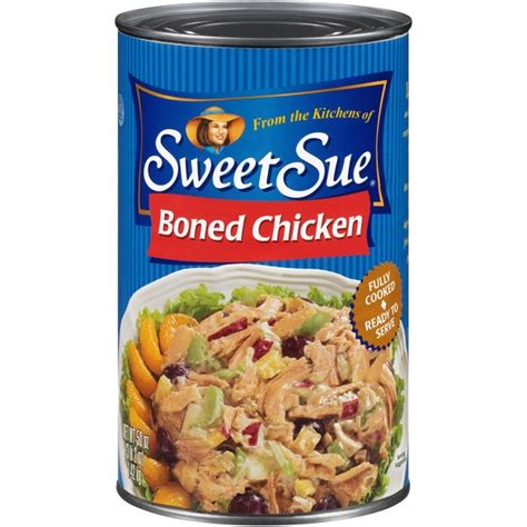 Sweet Sue Boned Chicken (50 oz) - Instacart