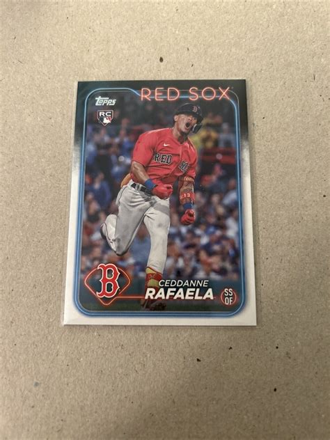 Topps Series Ceddanne Rafaela Rc Boston Red Sox Ebay