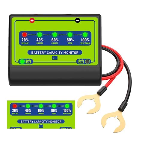 Jauge de Capacité de la Batterie de Voiture BELEY Testeur de Batterie