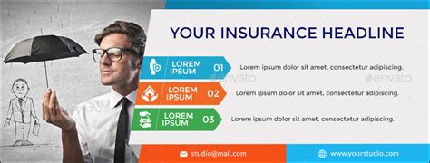 Insurance Facebook Covers 8 Designs By Hyov Graphicriver