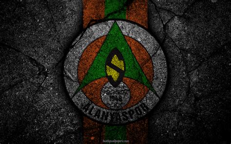 Download wallpapers Alanyaspor, logo, art, Super Lig, soccer, football ...