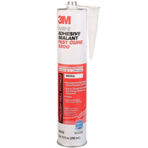 3m 5200 Marine Adhesive Fast Cure Marine Super Store