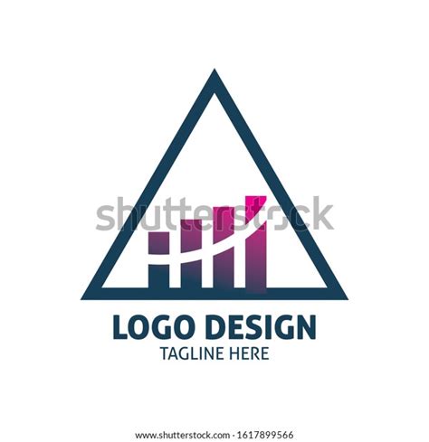 Triangle Color Chart Logo Design Stock Vector (Royalty Free) 1617899566 ...