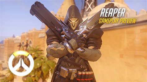 Reaper Gameplay Preview Overwatch 1080p Hd 60 Fps Youtube