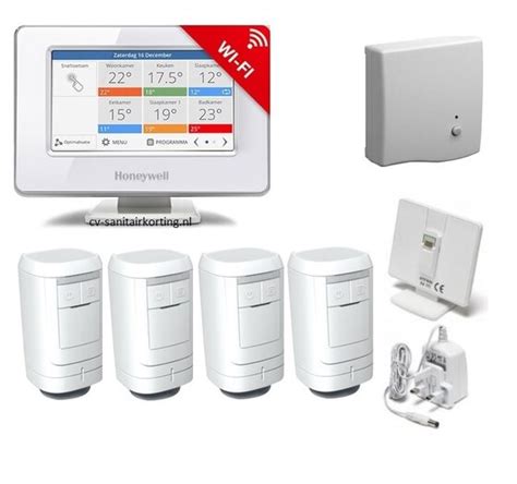 Honeywell Evohome Wifi Atp951m3118 Opentherm 4 Hr91 Cv Sanitairkorting