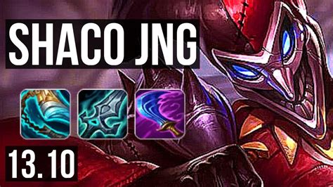 SHACO Vs KHA ZIX JNG 4 5M Mastery Rank 5 Shaco 1700 Games