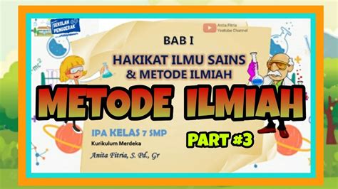 Bab Hakikat Ilmu Sains Dan Metode Ilmiah Metode Ilmiah Ipa Kelas