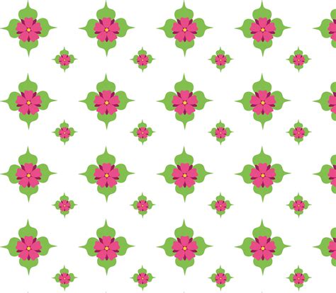 seamless pattern with pink flowers 16731732 Vector Art at Vecteezy