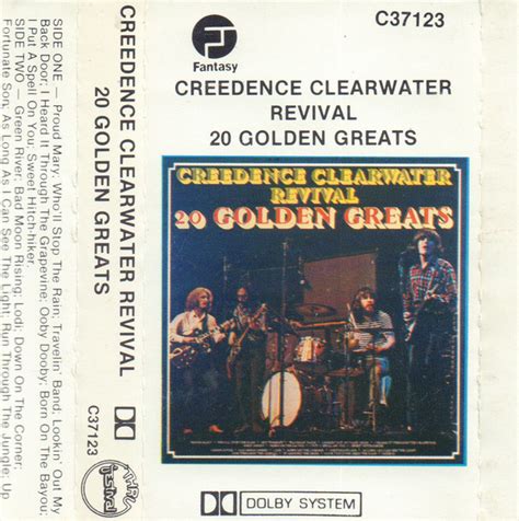 Creedence Clearwater Revival 20 Golden Greats 1979 Dolby System