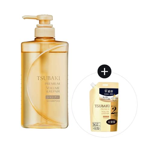 TSUBAKI Premium Volume Repair Shampoo 1150ml Set PINKLAND