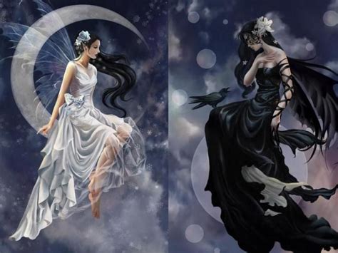 Dark Vs Light Fairy Background Fairy Pictures Fairy Wallpaper