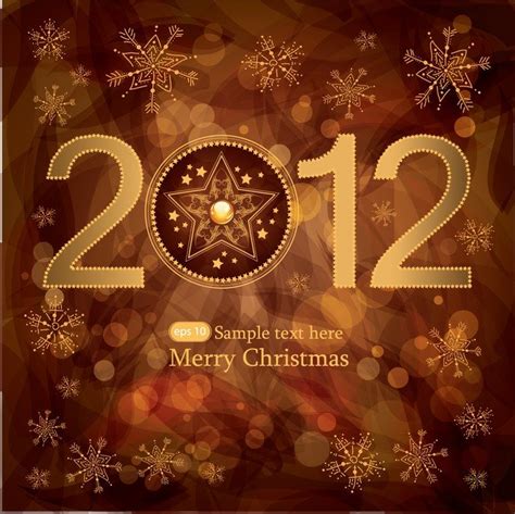 Brown Gorgeous Christmas Free Vector Download Freeimages